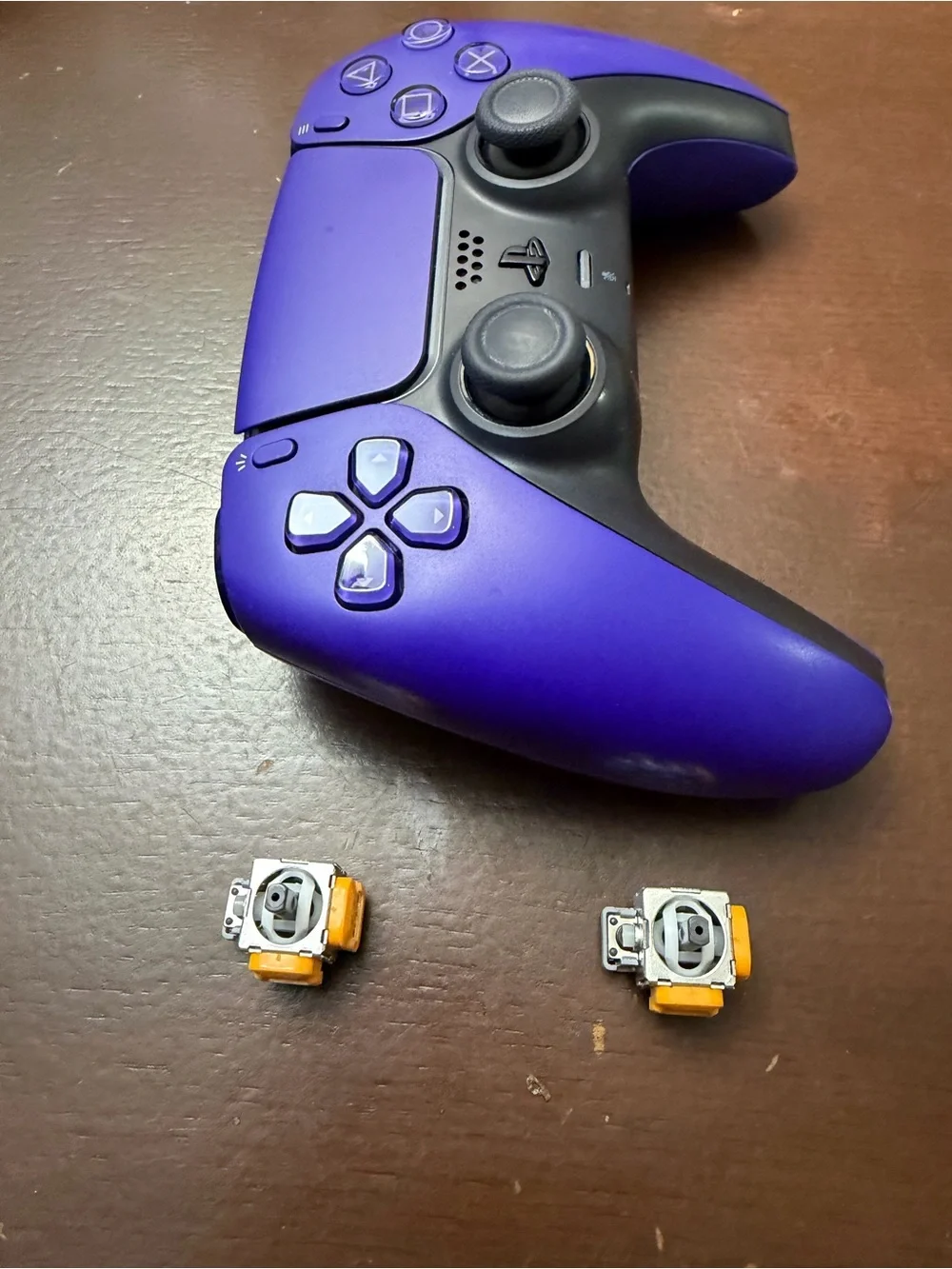 Custom purpure controller for ps5 hall efect upgrade
